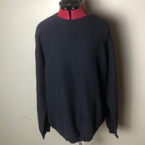 Navy blue Izod sweater size Large
